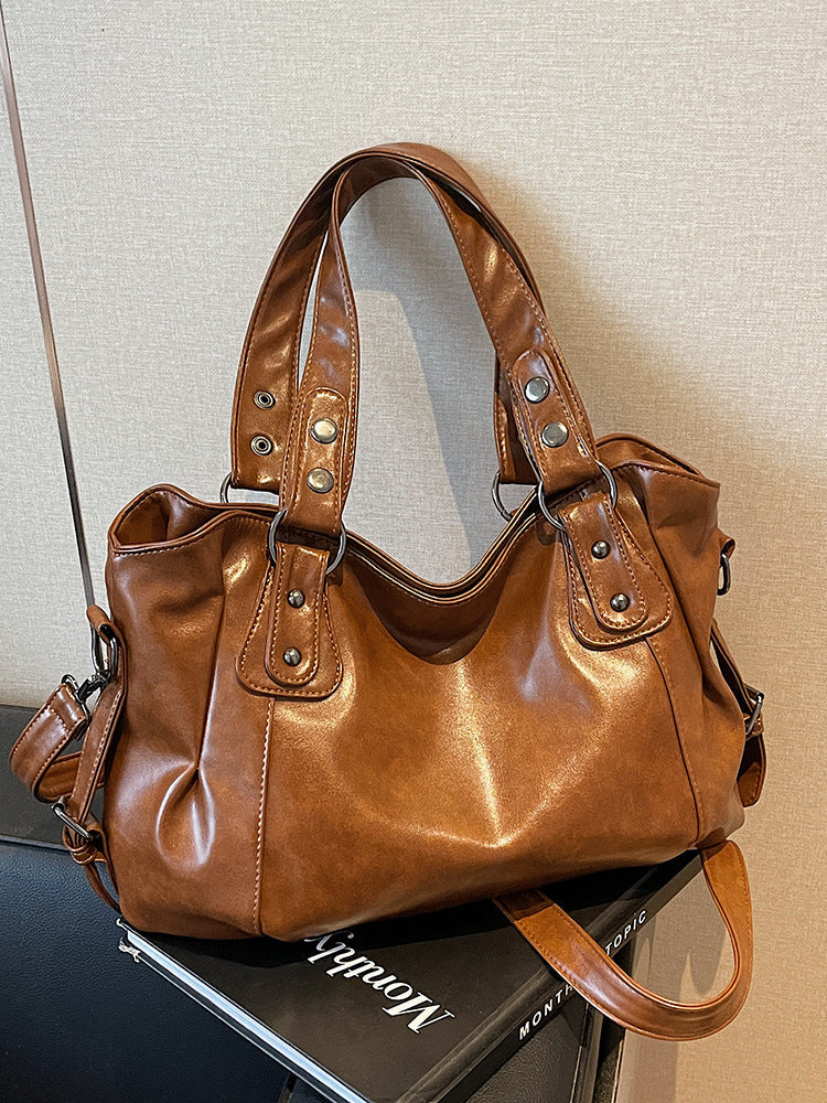 Bolso de hombro de estilo retro, informal y de alta gama, para un público selecto