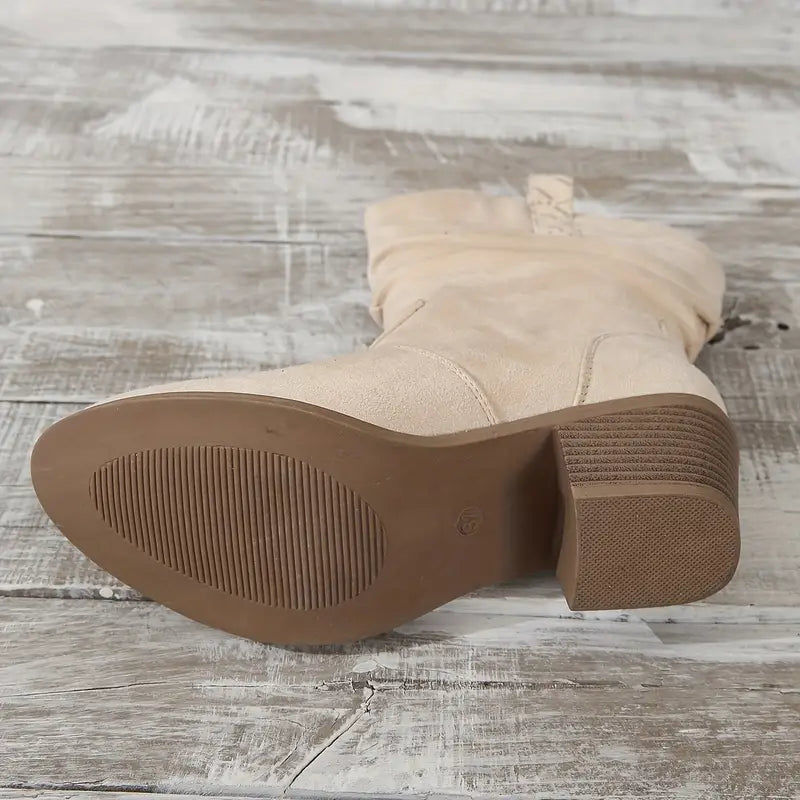 Botines vintage de estilo vaquero con borlas