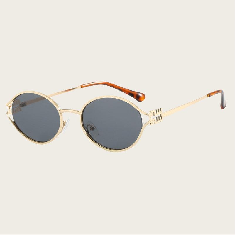 Gafas de sol ovaladas y huecas