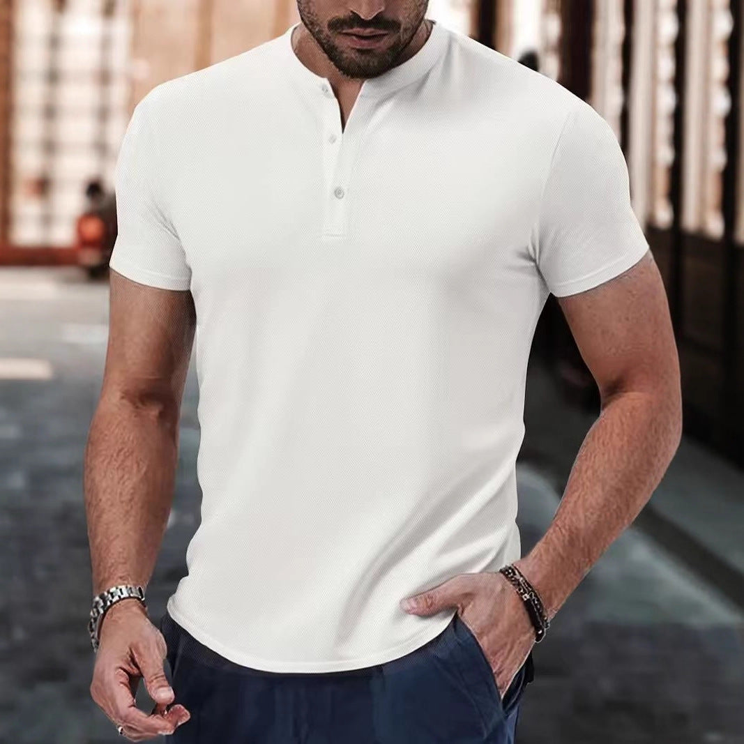 Polo informal de manga corta para hombre – Estilo clásico