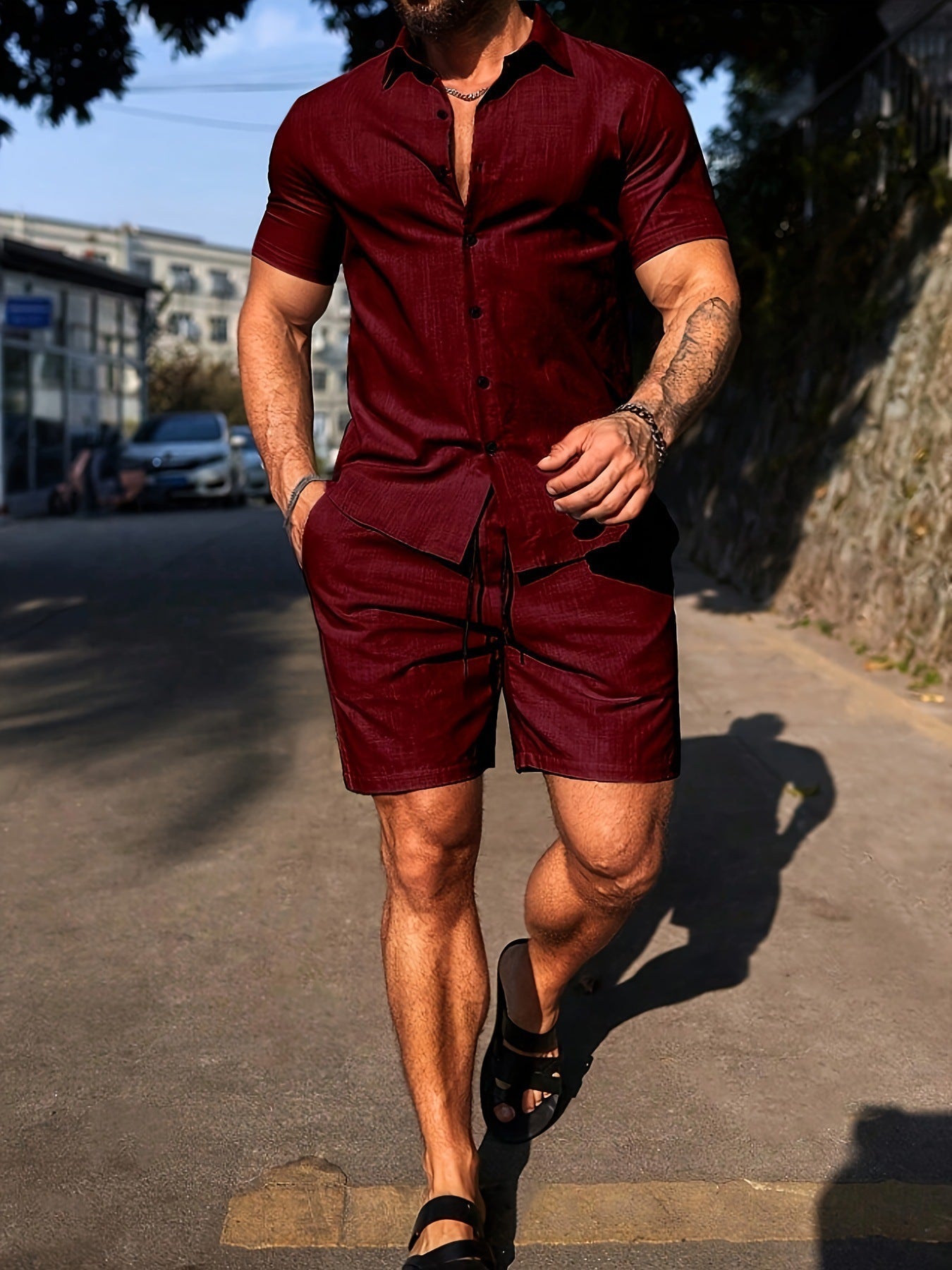 Conjunto de dos piezas para hombre