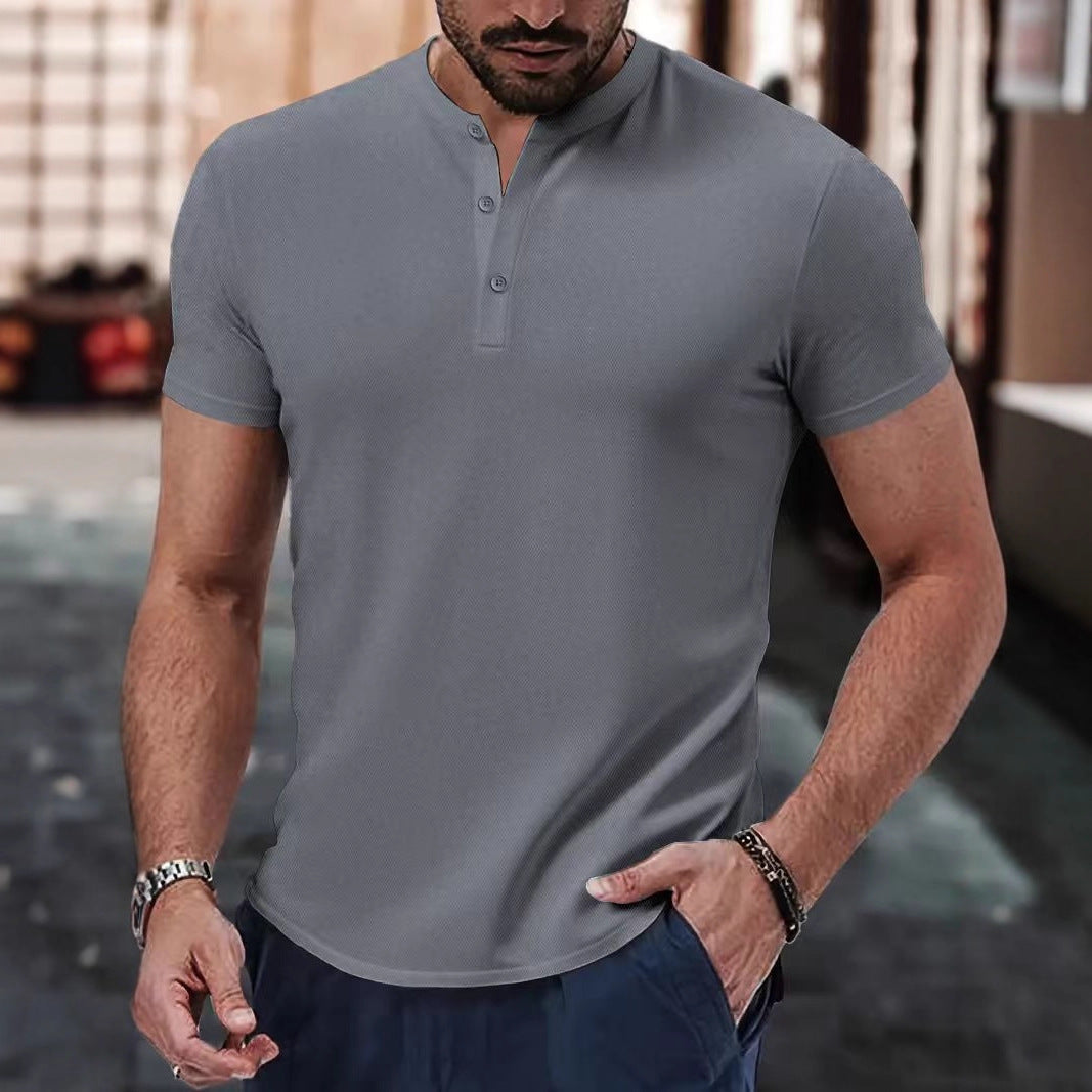 Polo informal de manga corta para hombre – Estilo clásico