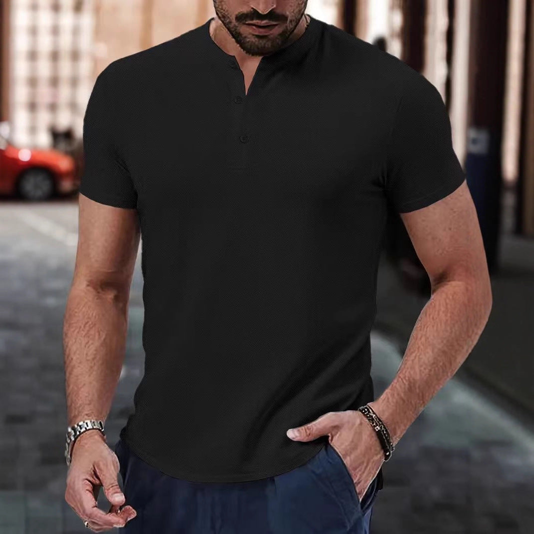 Polo informal de manga corta para hombre – Estilo clásico