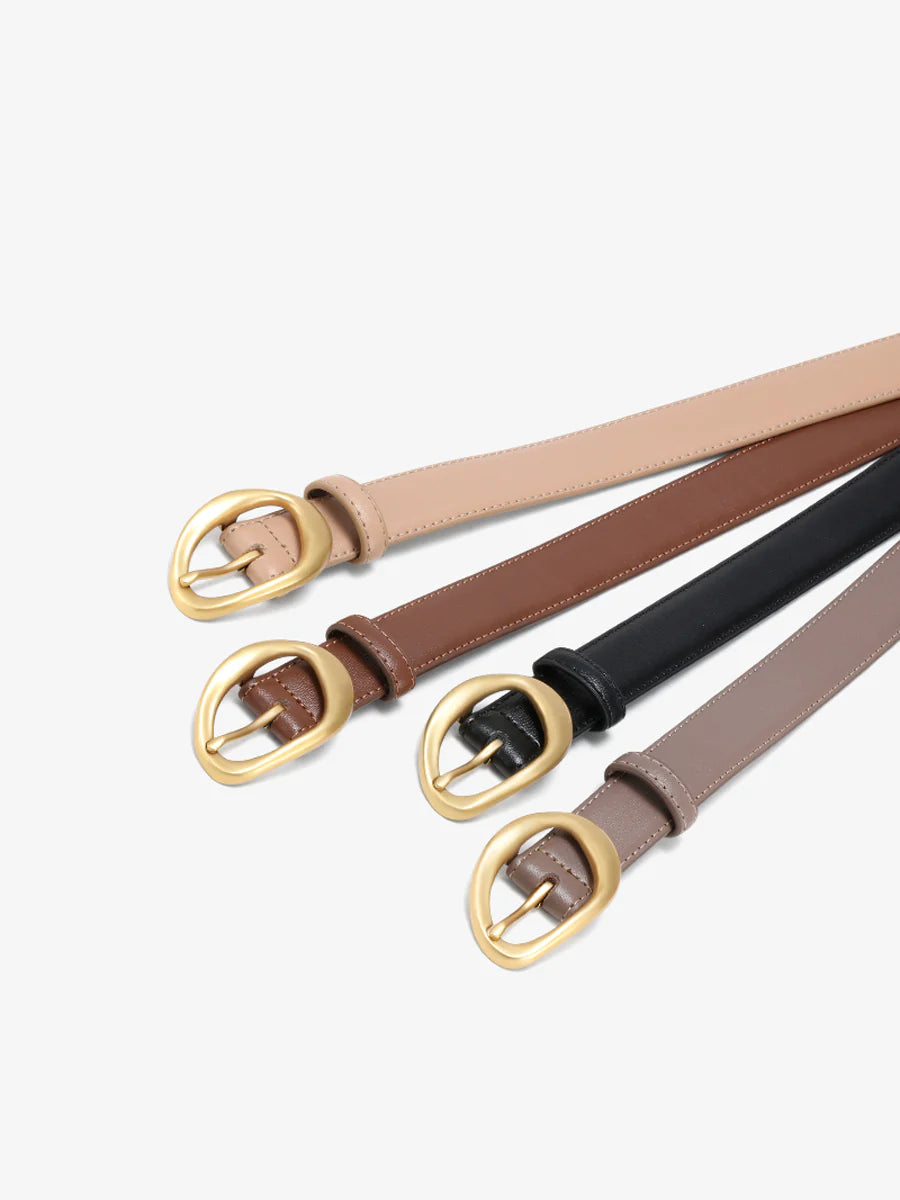 Cinturón de diseño exclusivo para mujer. Cinturón versátil.