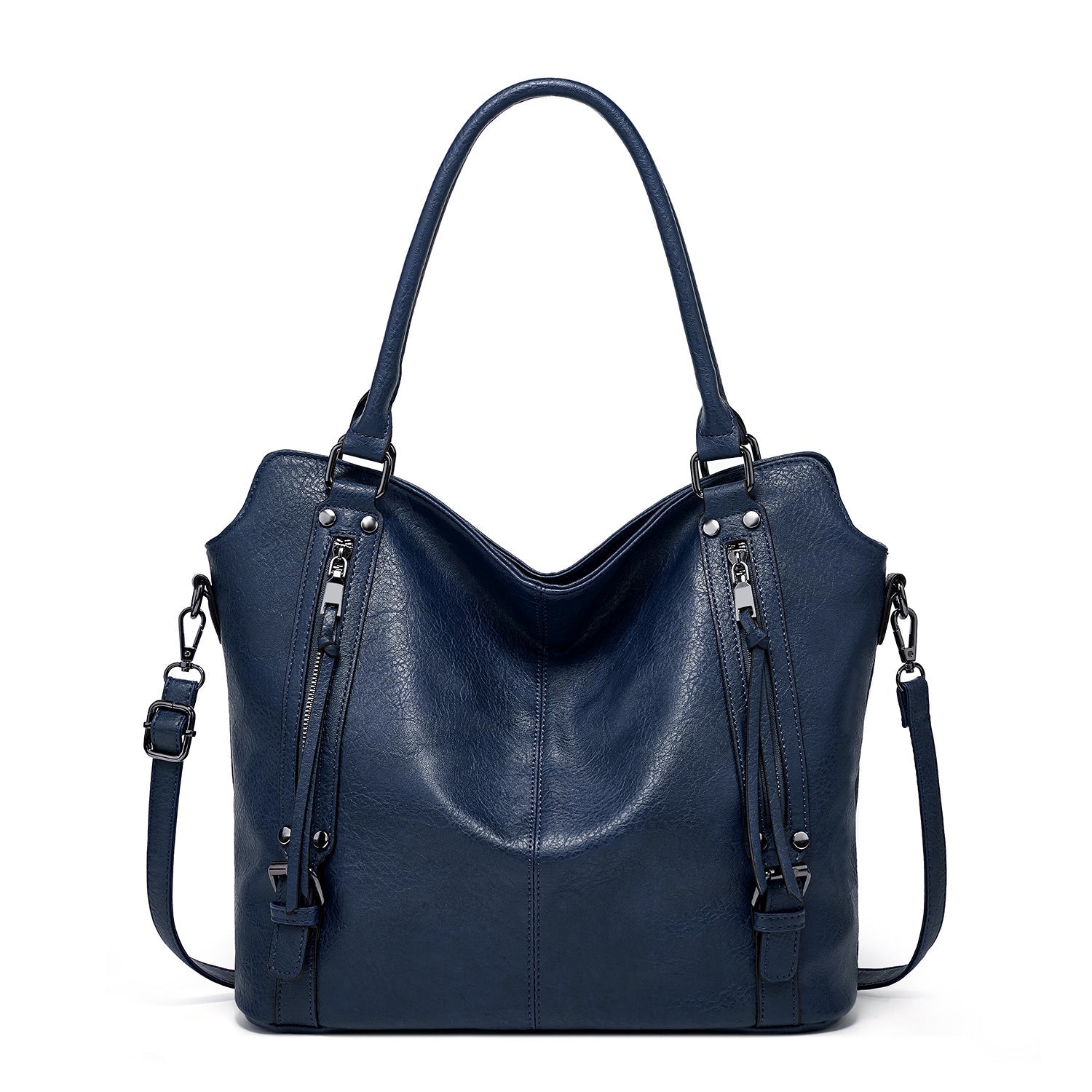Bolso shopper de piel sintética para mujer: versátil, con compartimentos prácticos, incluye una bolsita 💼