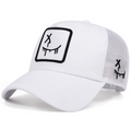 Gorra de béisbol unisex de estilo urbano con motivo de smiley
